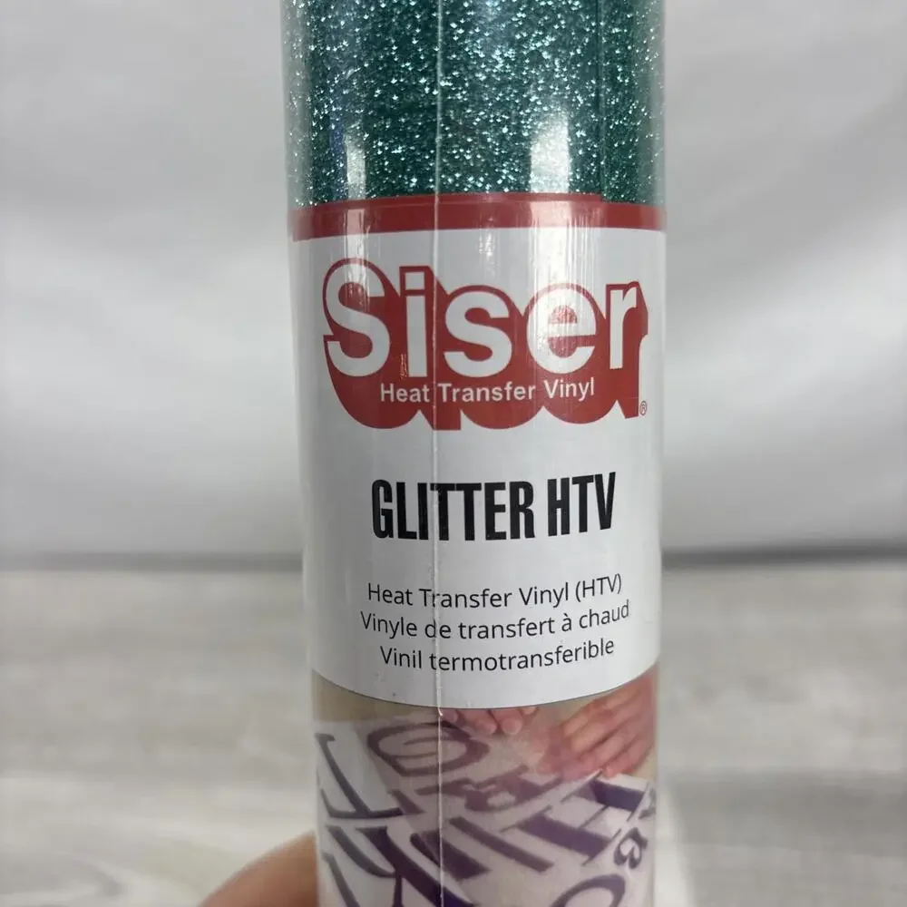 Siser Glitter HTV Jade 11.8